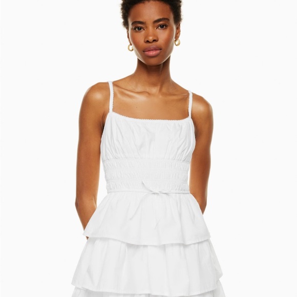 Aritzia Blooming Poplin Dress - Picture 2 of 7